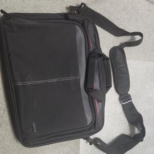 Sleek Black Laptop Bag for Men